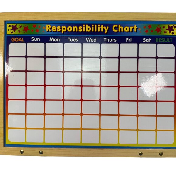 Melissa & Doug Responsibility Chart With Magnetic Reward Pieces - Picture 3 of 7